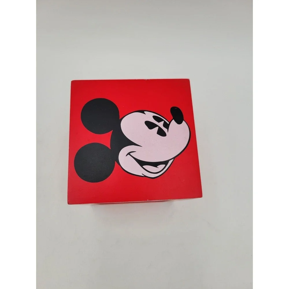 Enesco Disney Home Mickey Mouse Photo Cube and Trinket Storage Box